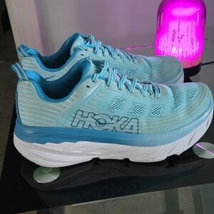 HOKA Bondi 6  Women's Blue Running Shoes Size 8